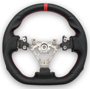 350Z 2002-2008 RED STITCH GENUINE LEATHER STEERING WHEEL