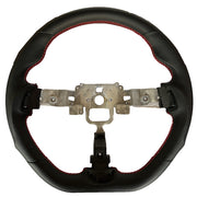 Enhanced Steering Wheel for Mazda Miata 2006-2015 NC Genuine Leather with Red Stitching Aggressively redesigned in 2021 for a whole new look