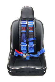 CPA4003BU CIPHER RACING BLUE 5 POINT 3 INCHES RELEASE RACING HARNESS