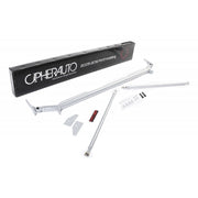1994-2004 FORD MUSTANG CIPHER RACING SILVER COATING HARNESS BAR
