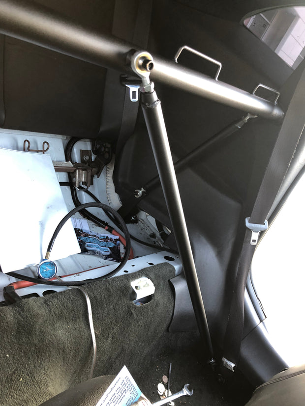 2010-2015 CHEVY CAMARO CIPHER RACING BLACK COATING CUSTOM HARNESS BAR COMPETITION SERIES