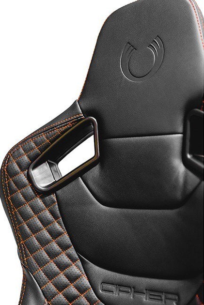 CPA2009RS AR-9 Revo Racing Seats Black Leatherette Carbon Fiber