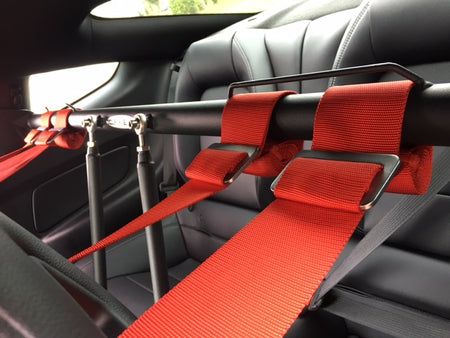 2015-2024 FORD MUSTANG CIPHER RACING BLACK PERFORMANCE HARNESS BAR -