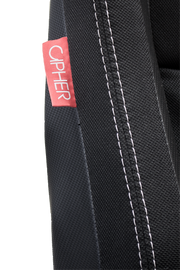 CPA2002 Cipher Viper Racing Seats Black Cloth Black Carbon PU w/ White Stitching - Pair----(OUT OF STOCK)