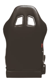 CPA1031 Black Leatherette w/ Black Accent Piping Cipher Auto Racing Seats - Pair-- OUT OF STOCK