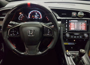 Enhanced Steering Wheel for 2016+ Honda Civic (Hydro Carbon)----