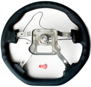 Enhanced Steering Wheel for Mazda Miata NA Leather with Grey Stitching 