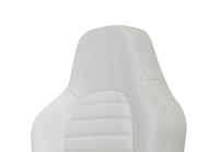 CPA3001 ALL WHITE LEATHERETTE CIPHER AUTO UNIVERSAL JEEP SEATS - PAIR