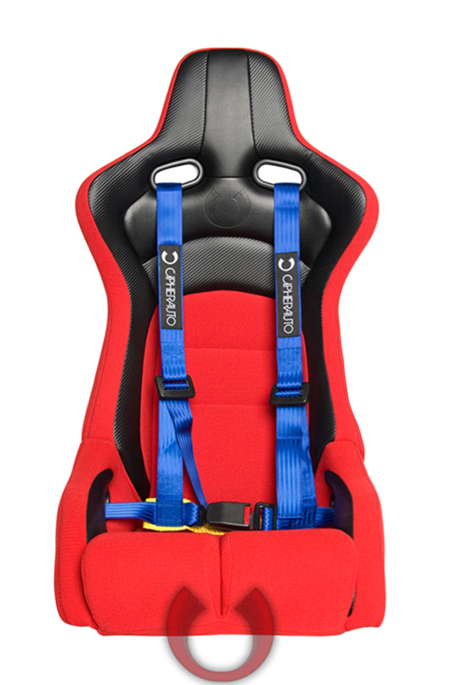 CPA4002 Cipher Racing Blue 4 Point 2 Inches Racing Harness - Pair ...