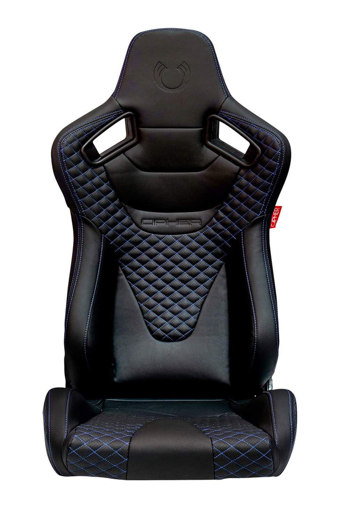 CPA2009RS AR-9 Revo Racing Seats Black Leatherette Carbon Fiber