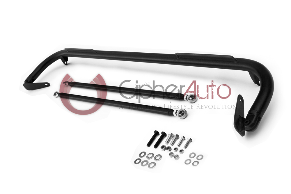Cipher Racing Harness Bar Black Powder Coated (2016+ Honda Civic) 2-Do ...