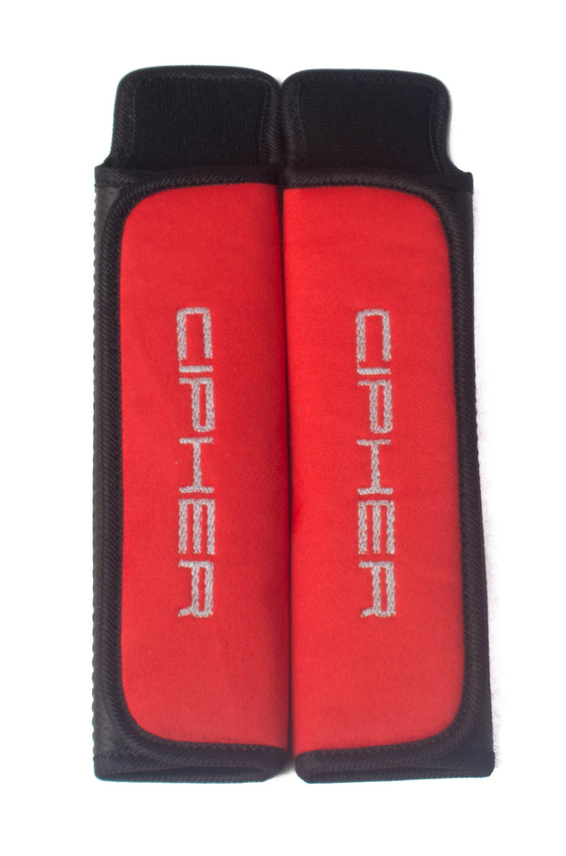 CPA8000RHP-RD CIPHER AUTO RED HARNESS PADS 2" INCHES