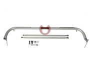 2003-2007 Hyundai Tiburon Cipher Racing Silver Coating Universal Harness Bar 48"