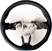 Enhanced Steering Wheel for Mazda Miata ND Leather with Silver Stitching 